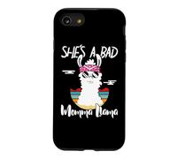 She's a Bad Momma Llama - Mama Funny - Vintage Mom Gift Coque pour iPhone SE (2020) / 7/8