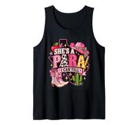 She's A Para I Can Tell Funny Paraeducator School Staff Débardeur