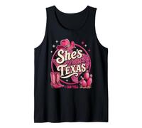 She's from Texas I Can Tell Western Coquette Texan Débardeur