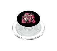 She's from Texas I Can Tell Western Coquette Texan PopSockets PopGrip pour MagSafe