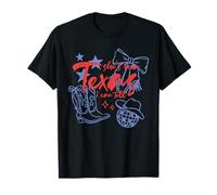 She's from Texas I Can Tell Western Cowgirl Rétro Vintage T-Shirt