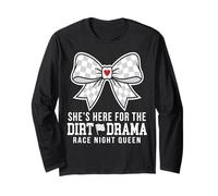 She's Here for The Dirt Drama Race Night Queen Manche Longue