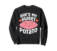 She's My Sweet Patate Funny Thanksgiving Day Turkey Couples Sweatshirt
