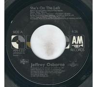 she's on the left / same 45 rpm single