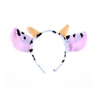 She's Shining Oreilles De Vache Et Cornes De Vache Bandeau Chapeau Fête De Noël Animaux Fantaisie Décorations De Costumes