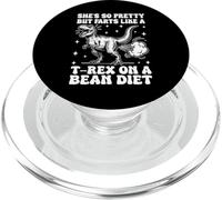 She's So Pretty But Farts Like A T-Rex on A Bean Diet Drôle PopSockets PopGrip pour MagSafe