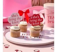 She's Tying The Knot & Satin Bow Lot de 12 pics alimentaires