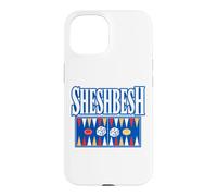 Sheshbesh Jeu de société Israélien Backgammon Dés Coque pour iPhone 15
