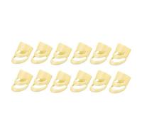 SHESSTILL 12 pièces Alaska Guitar Picks Finger Picks Moyens et Grands Alaska Picks Médiators Accessoires pour Instruments à Cordes