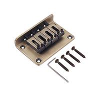 SHESSTILL 4 Cordes Vintage Bridge pour Cigar Box Guitar Ukulélé Pièces Accessoires