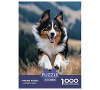 Shetland Mouton 1000 Pieces Animation Puzzle pour Adulte Qualité Supérieure Jeu Cadeau Unique Adultes Enfants 38x26cm/1000pcs