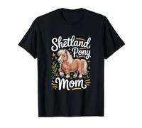 Shetland Pony Mom Poney Shetland Cheval T-Shirt