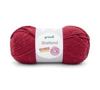 Shetland - Rouge - 13 - 100g - 170m - 80% acrylique - 20% laine