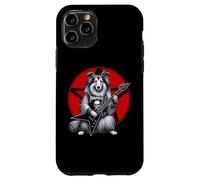 Shetland Sheepdog Guitare Heavy Metal Rock Dog Lover Coque pour iPhone 11 Pro