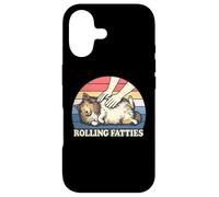 Shetland Sheepdog Rolling Fatties Jeu de Mots pour Amoureux des Chiens Coque pour iPhone 17