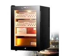 SHEUAO Cave A Cigare,Humidor À Humidité Contrôlée,Armoire À Cigares Électronique Intelligente,Armoire À Cigares Électronique Réfrigérateur A