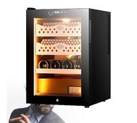 SHEUAO Cave A Cigare,Refroidisseur De Cave À Cigares Électrique,Armoire À Cigares À Température Réglable,Electrique Humidificateur À Cigare,Plage D’Humidité 60 À 80% B