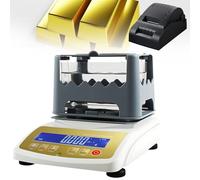 SHEUAO Gold Tester,Gold Purity Analyser Meter Digital Electronic,Precious Metal Densimeter Density,Densimètre Numérique (300g/600g/1200g) pour Une Mesure Précise De l'or 1200K+Printer