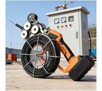 SHEUAO Machine Automatique sans Fil pour Enfilage De Câbles Électriques - Tire-Câbles Électrique À Moteur sans Balais À Vitesse Variable, Outil De Câblage Mural pour Les Travaux