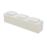 SHEUAO Tabouret Pliant en Papier avec Coussin,Sac De Rangement pour Nœuds, Épaisseur Pliée: Environ 8/10/15/20 Cm,Idéal pour La Maison,Le Bureau,Les Fêtes,Les Expositions White-3seats