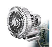 SHEUAO Ventilateur Régénératif Industriel,Pompe À Air Électrique avec Boîtier en Aluminium,Ventilateur Régénératif Industriel,120W/180W/250W/370W/550W/750W/1100W/1500W 1100W/220V