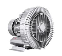 SHEUAO Ventilateur Régénératif Industriel,Souffleur À Anneau Vortex Haute Pression,120W-1500W pour L'aération des Eaux Usées D'aquarium Et D'Étang À Poissons 750W/220V