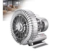 SHEUAO Ventilateur Régénératif Industriel,Souffleur Annulaire Vortex Haute Pression,120W-1500W Pompe À Air Électrique avec Boîtier en Aluminium 1100W/220V