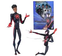 Shf Anime CT Spider-man Figuarts Miles Morales Figurines d'action Gwen Spider Woman Statuette Spiderman Figurine PVC Modèle Poupée 15CM