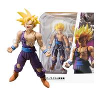 Shf Dragon Ball Son Gohan ssj2 figurine PVC Collection mobile Anime Super Saiyan Gohan troncs figurines d'action Collection modèle jouet Trunks