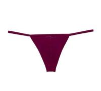 Shffuw Collant Femme Brillant Combinaison RéSille Hommes Slips Taille Ouverte Thong sous-vêtements G-String Bas reliefs Deguisement Femme Sexy Adulte (Wine, XXXL)