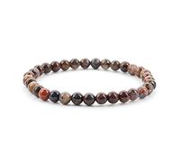 SHFJASBNUMG - Petite, moyenne, grande taille - Bracelets de perles en pierres précieuses pour femmes et hommes - Perles rondes de 6 mm, Small, Pierre