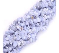 SHG Store Perles de calcédoine en pierre précieuse 7-8 mm Pour fabrication de bijoux