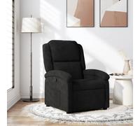 ShGaxin 371803 Fauteuil de relaxation en velours noir