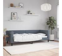 ShGaxin Canapé-lit en velours gris foncé 80 x 200 cm, canapé-lit, canapés de salon, canapés modernes - 354238