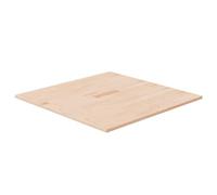 ShGaxin Plateau de table carré en bois de chêne non traité 70 x 70 x 1,5 cm, plan de travail de cuisine, planches en bois, table de salon, plan de travail en bois - 342917