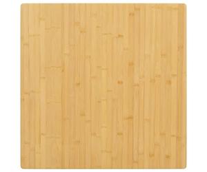 ShGaxin Plateau de table en bambou 70 x 70 x 1,5 cm, plan de travail de cuisine, planches en bois, table de salon, plan de travail en bois - 352695