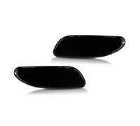 SHGJGH Feux de Position Pour Mercedes Pour Benz C230 C240 C280 Pour AMG Marqueur Latéral Avant Couvercle Feu Stationnement Coques Sans Ampoule Clignotant Latéral(Smoked Lens)