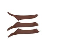 SHGJGH Poignée Intérieure Couvercle commutateur vitre porte intérieurevoiture côté conducteur droit panneau pour BMW F10 F11 F18 520 523 525 Poignée Porte(RHD Brown 3pcs)