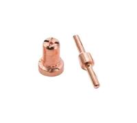 SHGUOMSC Accessoires for découpeur Plasma LG-40 PT-31 CUT40/50 : Buses, électrodes, consommables, air comprimé(Extended Nozzle Electrode)