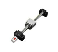 SHGUOMSC Jeu De Tiges Vis Meulage Qualité C5, Paire À Billes, Écrou 4010, Module Levage Haute Précision(650mm)