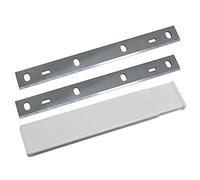 SHGUOMSC Lot de 2 Lames Rabot HSS for dégauchisseuse 210 mm, Couteau 8 Pouces for Scheppach HMS850 HMS1070 HT850 Woodstar PT85
