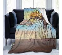 shgwehh Couverture super douce en micro polaire The Tentation of St Antoine, convient pour les couvertures de canapé pour adultes et enfants, couvertures de lit 127 x 101,6 cm