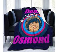 shgwehh Donny Osmond Couverture en micro polaire super douce pour adultes et enfants, 152,4 x 127 cm