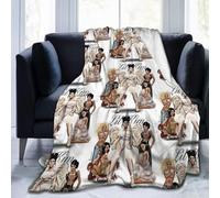 shgwehh Lil'Kim The Albums Couverture en micro polaire super douce, convient pour les couvertures de canapé pour adultes et enfants, couvertures de lit 152,4 cm x 50 cm