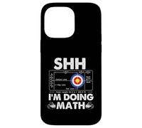 Shh I'm Doing Math - Curling Player Winter Sport Curler Coque pour iPhone 14 Pro Max