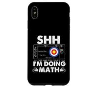 Shh I'm Doing Math - Curling Player Winter Sport Curler Coque pour iPhone XS Max