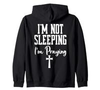 Shh Im Not Sleeping Im Praying Mama Prayer Mom God Pray More Sweat à Capuche