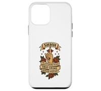 Shhh I’m Listening to True Crime Podcasts Distressed Design Coque pour iPhone 12 Mini