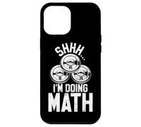 Shhh I'm Doing Math Fitness Haltère Musculation Haltère Musculation Coque pour iPhone 12 Pro Max