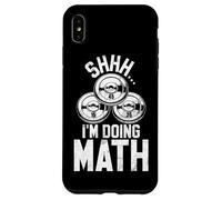 Shhh I'm Doing Math Fitness Haltère Musculation Haltère Musculation Coque pour iPhone XS Max